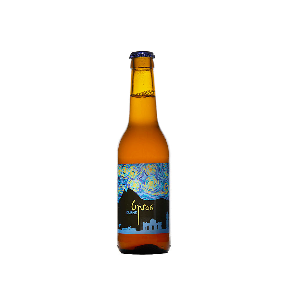 Cerveza artesana Ursak Dubhe azúl - 33 cl