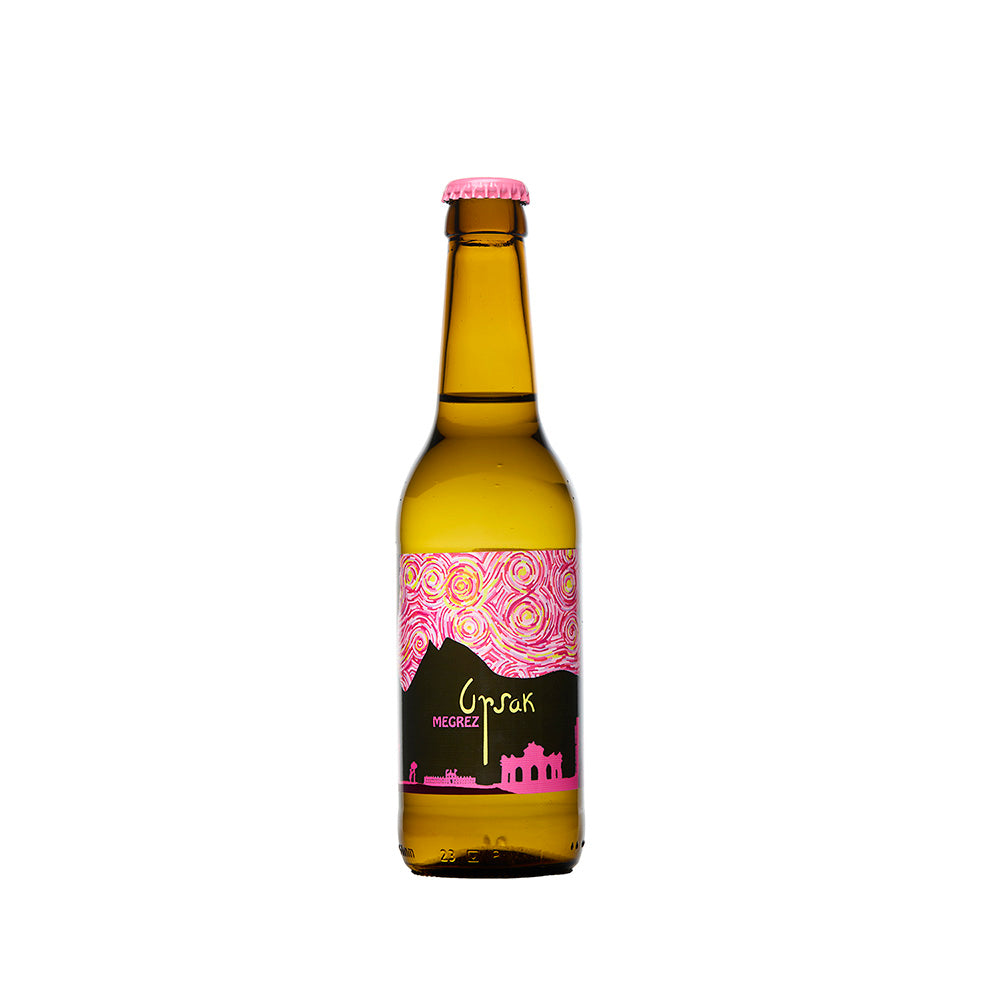 Cerveza artesana Ursak Megrez Rosa - 33 cl