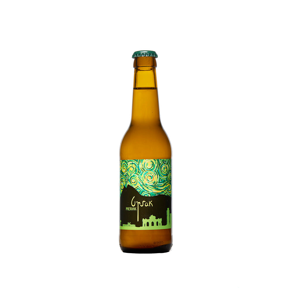 Cerveza artesana Ursak Merak Verde - 33 cl