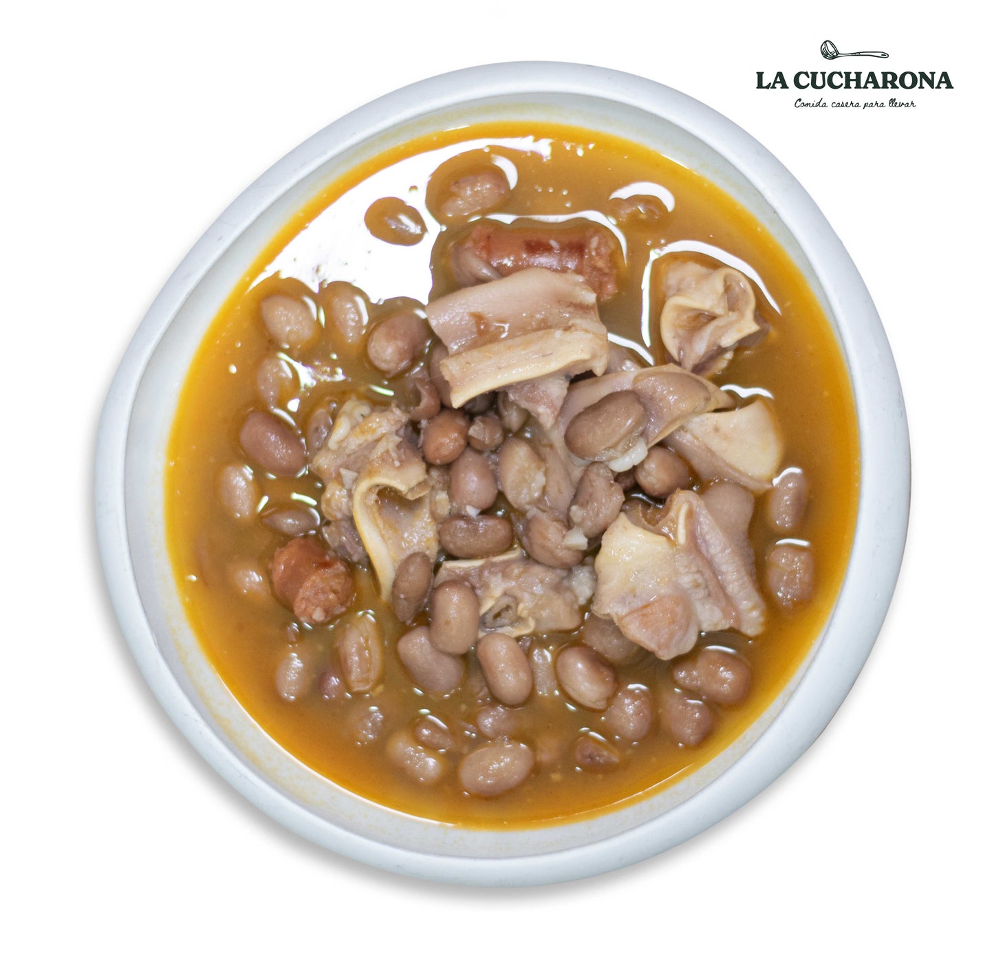 Alubias pintas con chorizo - 375 gr