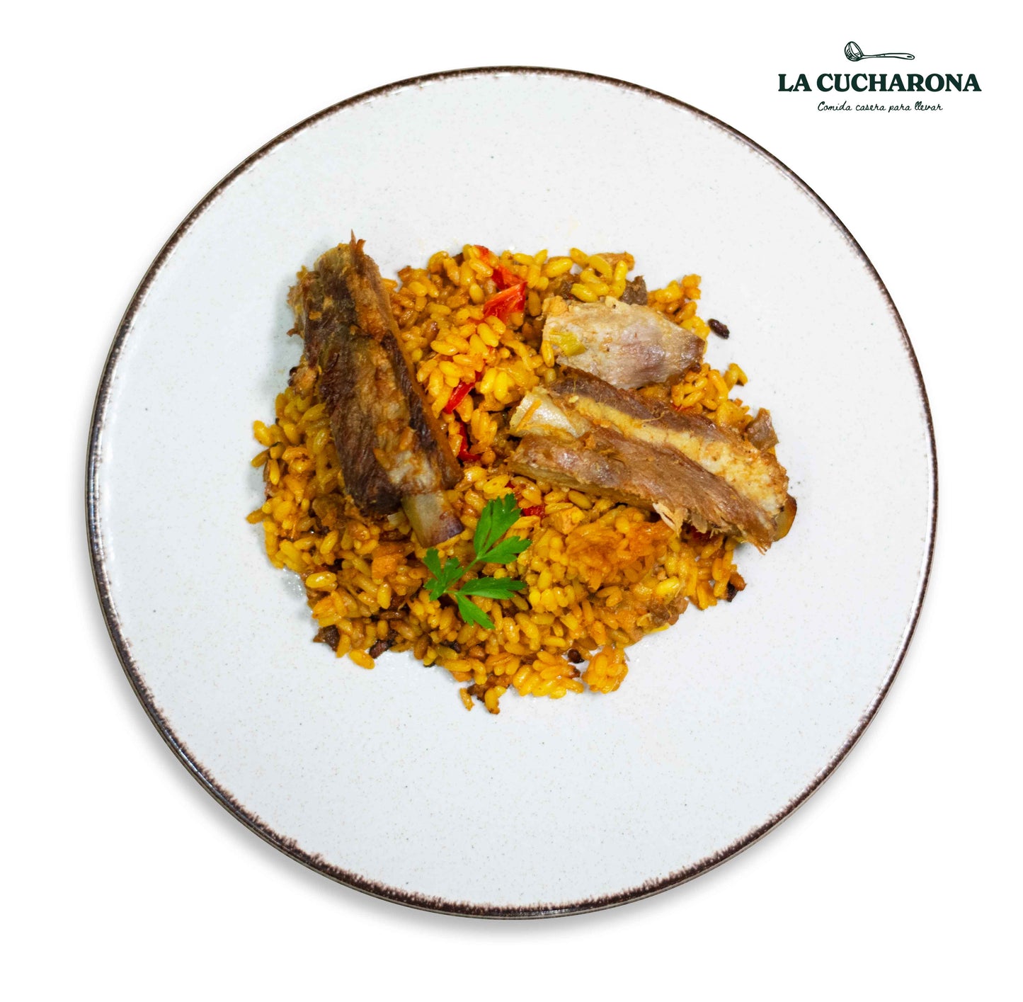 Arroz con costillas de cerdo - 250 gr