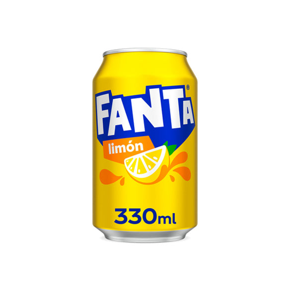 Fanta limón - lata 330 ml