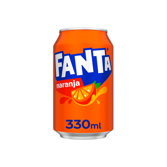 Fanta naranja - lata 330 ml