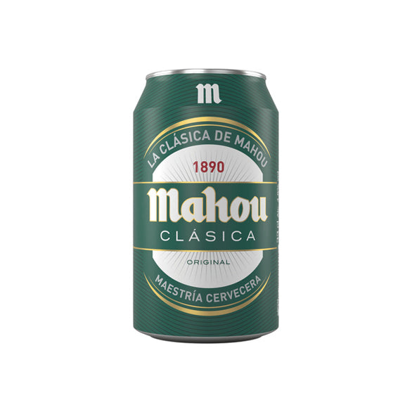 Cerveza Mahou Clásica - lata 330 ml