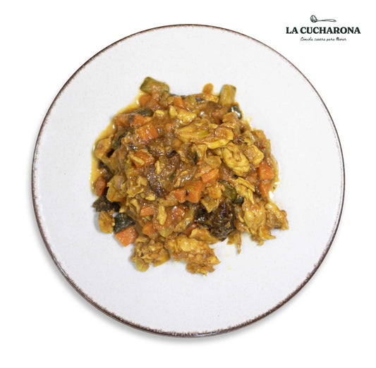 Tajine de pollo y verduras 1kg