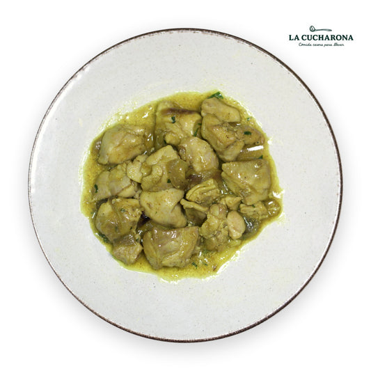 Pollo al curry amarillo - 250 gr