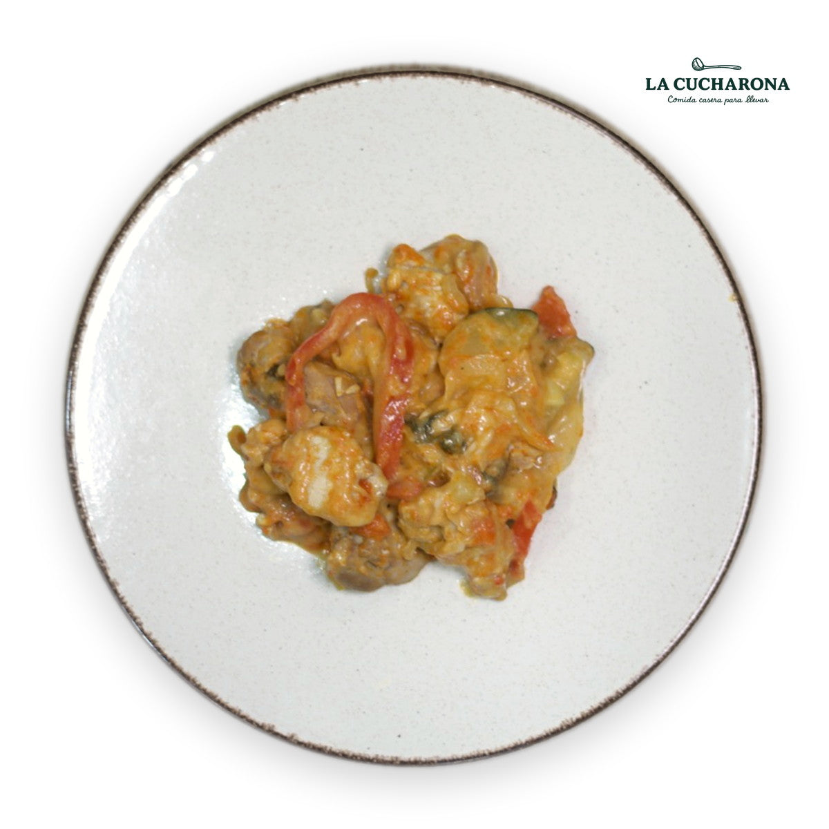 Pollo al curry rojo - 250 gr